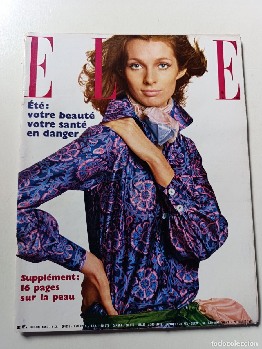 Sammeln von Zeitschriften und Zeitungen: Revista ELLE n&ordm; 1231 Romy Schneider Michel Piccoli Catherine Deneuve Essy Persson Anna Ga&euml;l Apolo XI