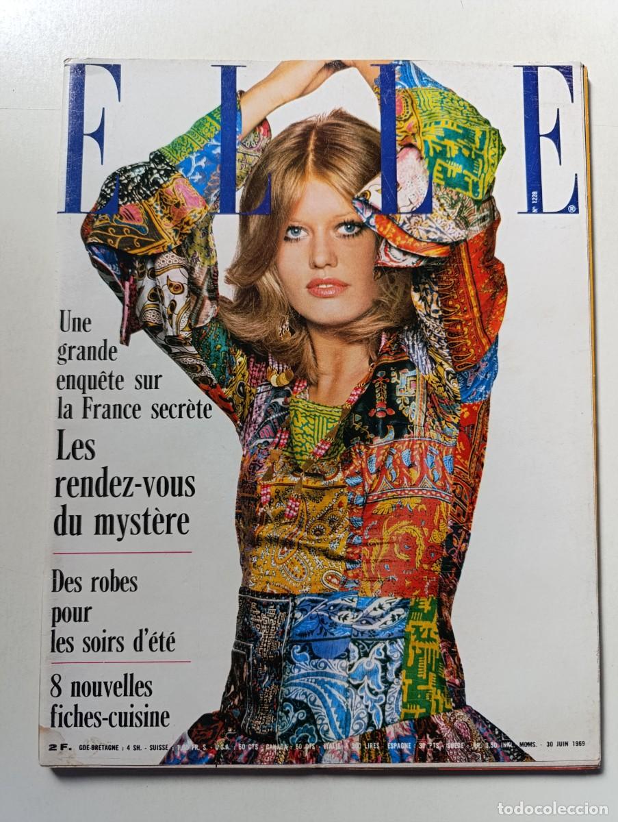 Colecionismo de Revistas e Jornais: Revista ELLE n&ordm; 1228 Catherine Deneuve MODA Fran&ccedil;oise Chandernagor Annie Girardot Fran&ccedil;oise Rosay