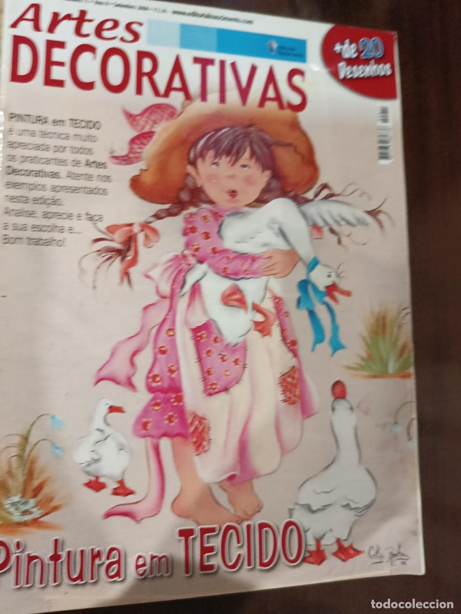 Coleccionismo de revistas y peri&oacute;dicos: Artes Decorativas N&deg; 11 A&ntilde;o II Pintura en tela