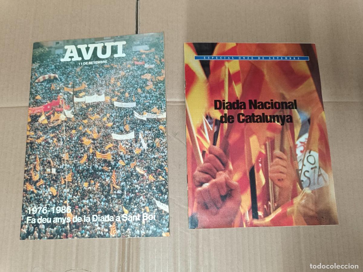 Coleccionismo de Revistas y Peri&oacute;dicos: LOTE DE 2 REVISTAS, AVUI, 11 SETEMBRE 1986 Y ESPECIAL 11 S, A&Ntilde;OS 80, CATALUNYA -P18