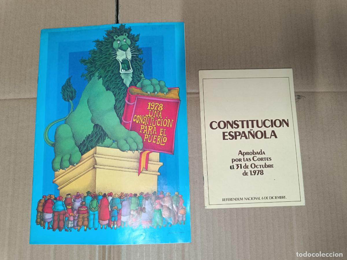 Coleccionismo de Revistas y Peri&oacute;dicos: LOTE DE 2 REVISTAS, 1978 UNA CONSTITUCION PARA EL PUEBLO Y C. ESPA&Ntilde;OLA, TRANSICION POLITICA -P18