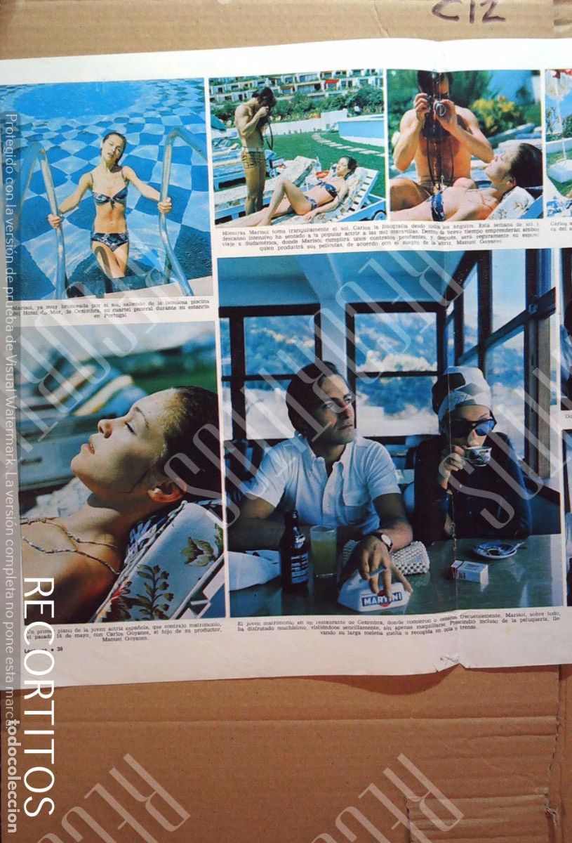 Coleccionismo de Revistas y Peri&oacute;dicos: MARISOL PEPA FLORES CARLOS GOYANES LUNA DE MIEL