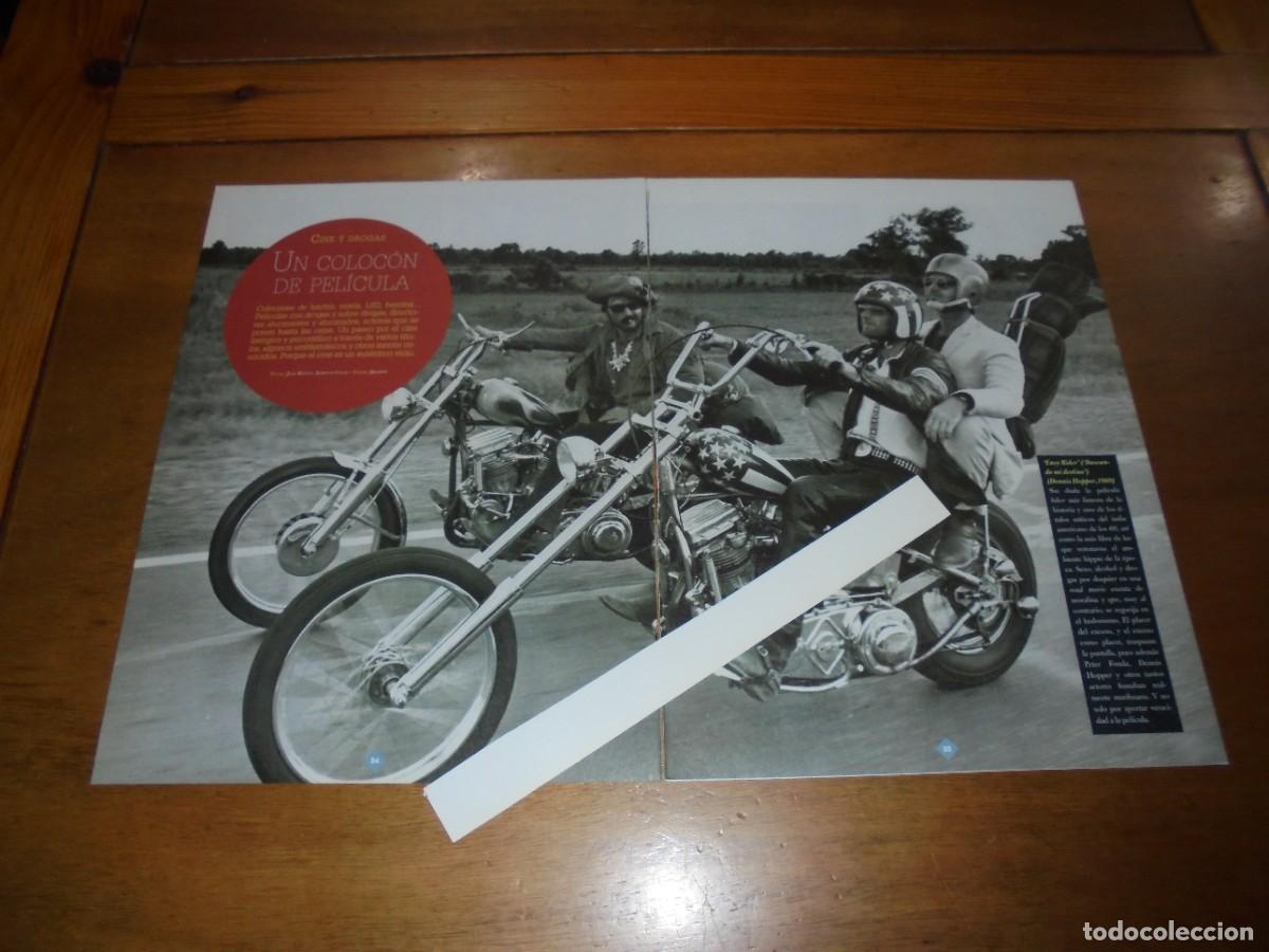 Coleccionismo de Revistas y Peri&oacute;dicos: CLIPPING 2017: CINE Y DROGAS. CINE PSICOD&Eacute;LICO Y LIS&Eacute;RGICO. EASY RIDER. THE TRIP. MARIHUANA. EL PICO