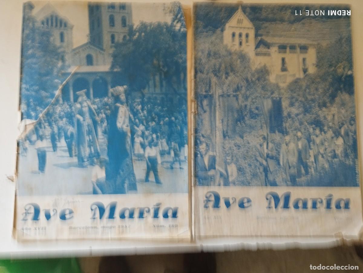 Sammeln von Zeitschriften und Zeitungen: AVE MARIA, REVISTA MARIANA -BARCELONA, 1957