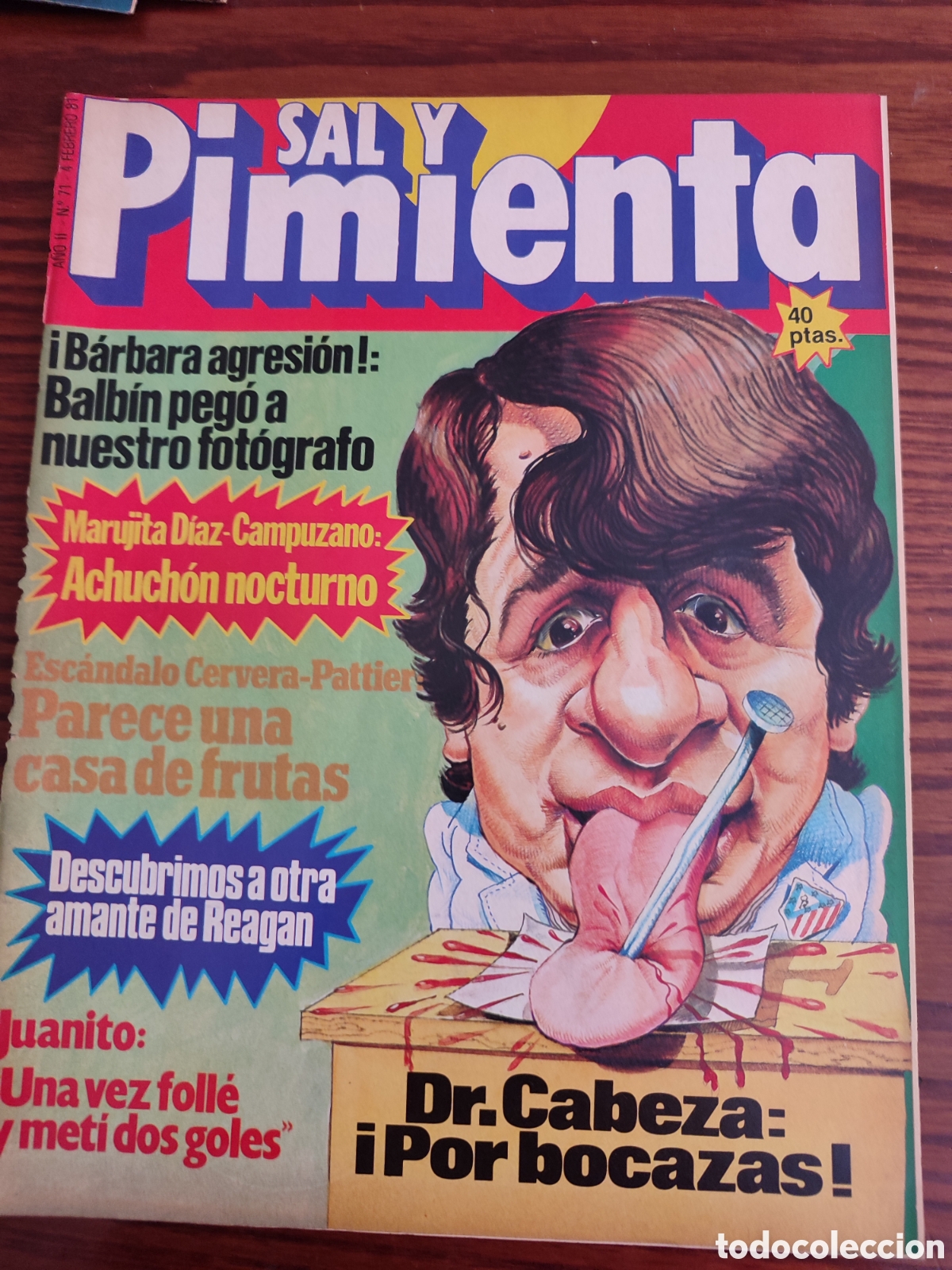 Collection Magazines and Newspapers: SAL Y PIMIENTA A&ntilde;o 1981