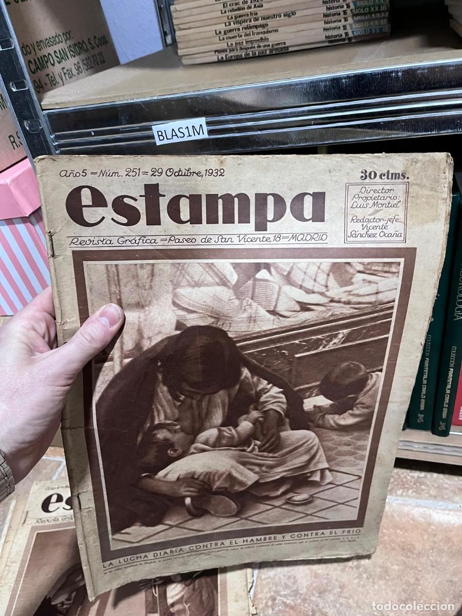 Coleccionismo de Revistas y Peri&oacute;dicos: BLAS1M REVISTA ESTAMPA. A&Ntilde;O 5. N&ordm; 251. 29 DE OCTUBRE DE 1932