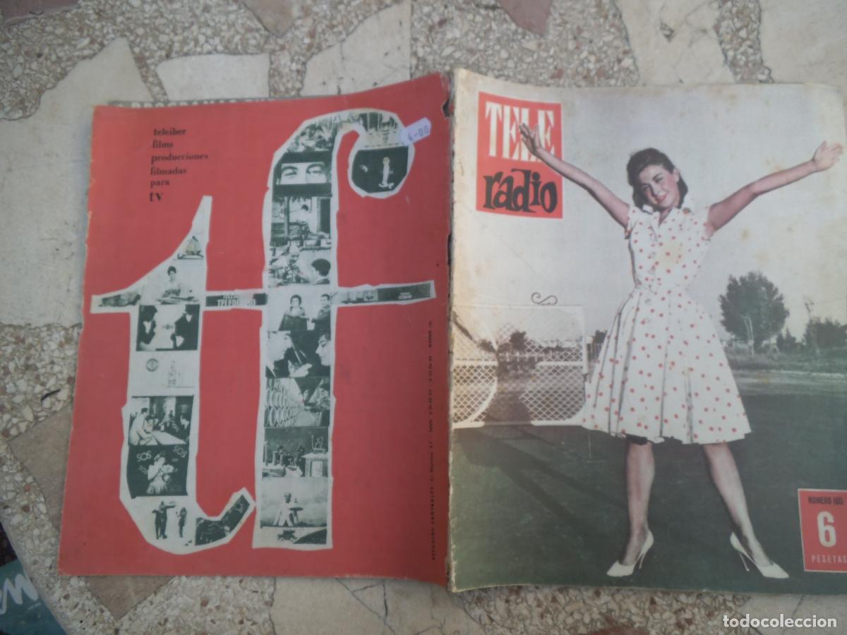 Coleccionismo de Revistas y Peri&oacute;dicos: revista, tele radio n&ordm; 160, gran circo,maria luisa merlo,