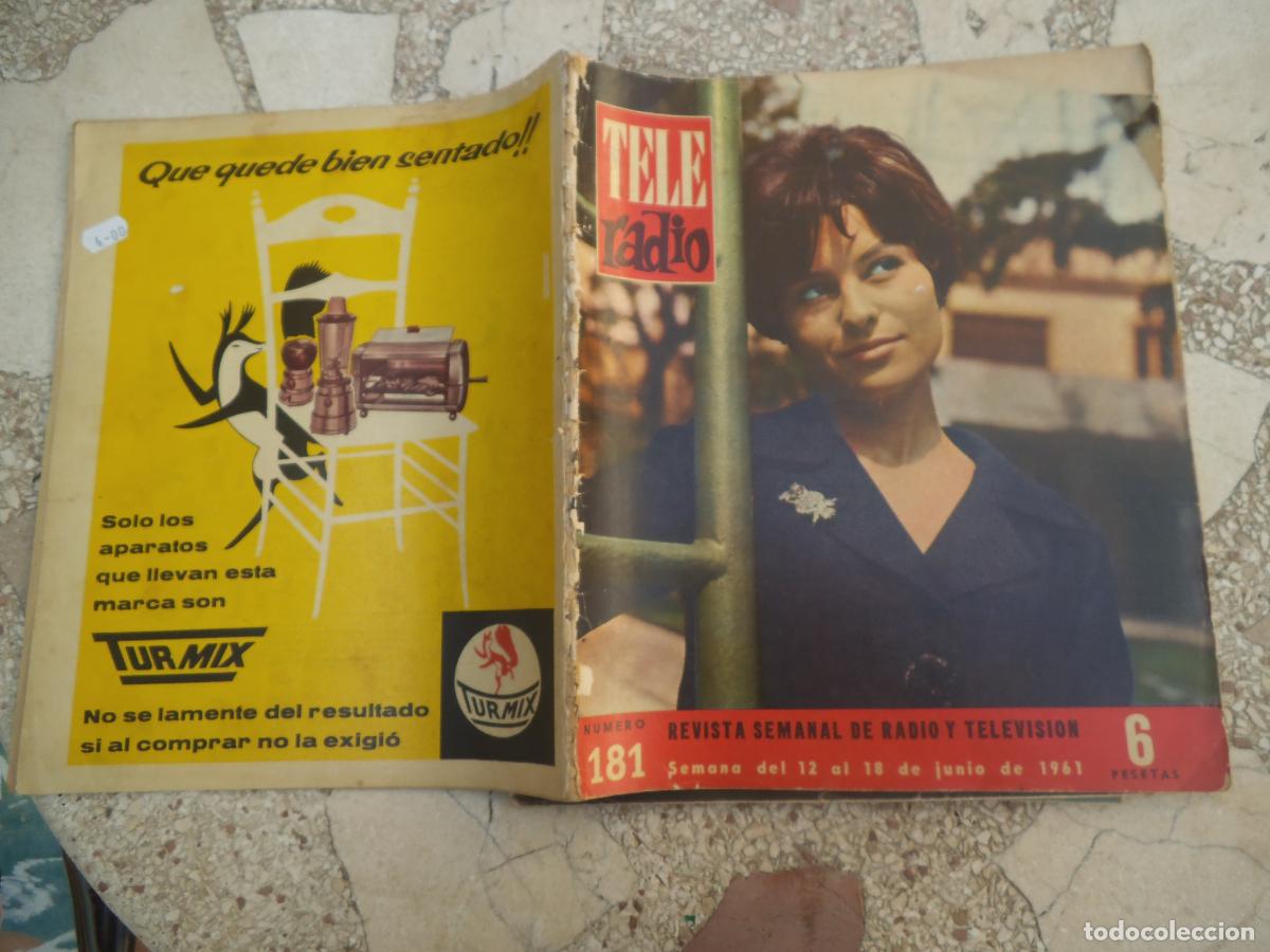 Coleccionismo de Revistas y Peri&oacute;dicos: revista, tele radio n&ordm; 181, asuncion villamil y pablo sanz, 100 caras nuevas