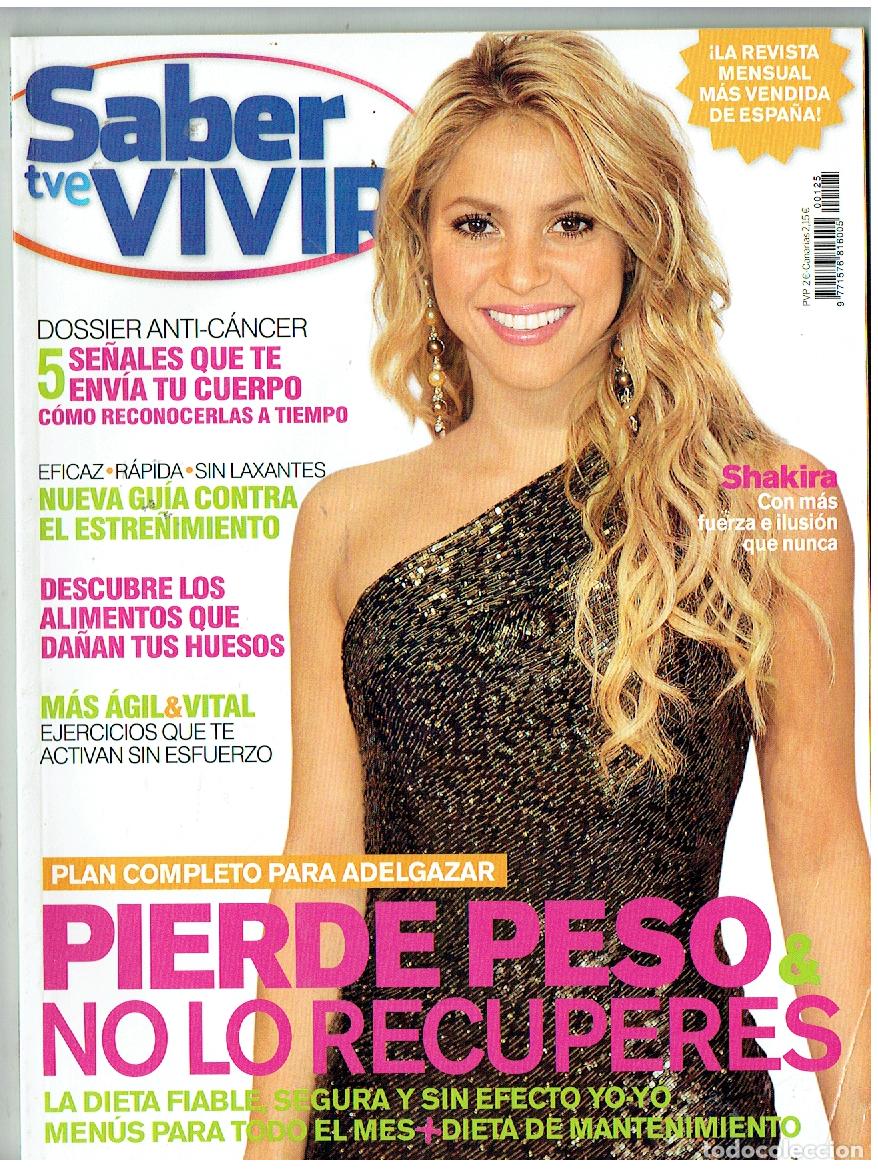 Coleccionismo de Revistas y Peri&oacute;dicos: SABER VIVIR. N&ordm; 125. SHAKIRA. (P/B76)