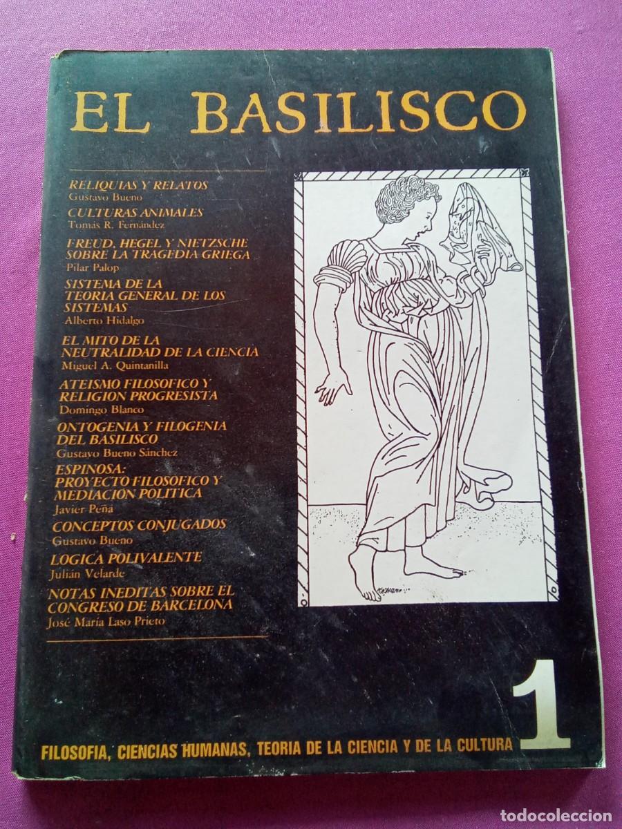 Coleccionismo de Revistas y Peri&oacute;dicos: EL BASILISCO N&ordm; 1 .FILOSOFIA CIENCIAS HUMANAS .L53 2