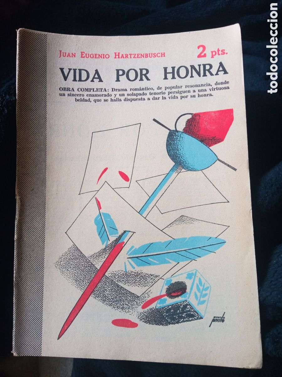 Coleccionismo de Revistas y Peri&oacute;dicos: La Vida por Honras, Novela Completa, Colecci&oacute;n Revista Literaria de 1952