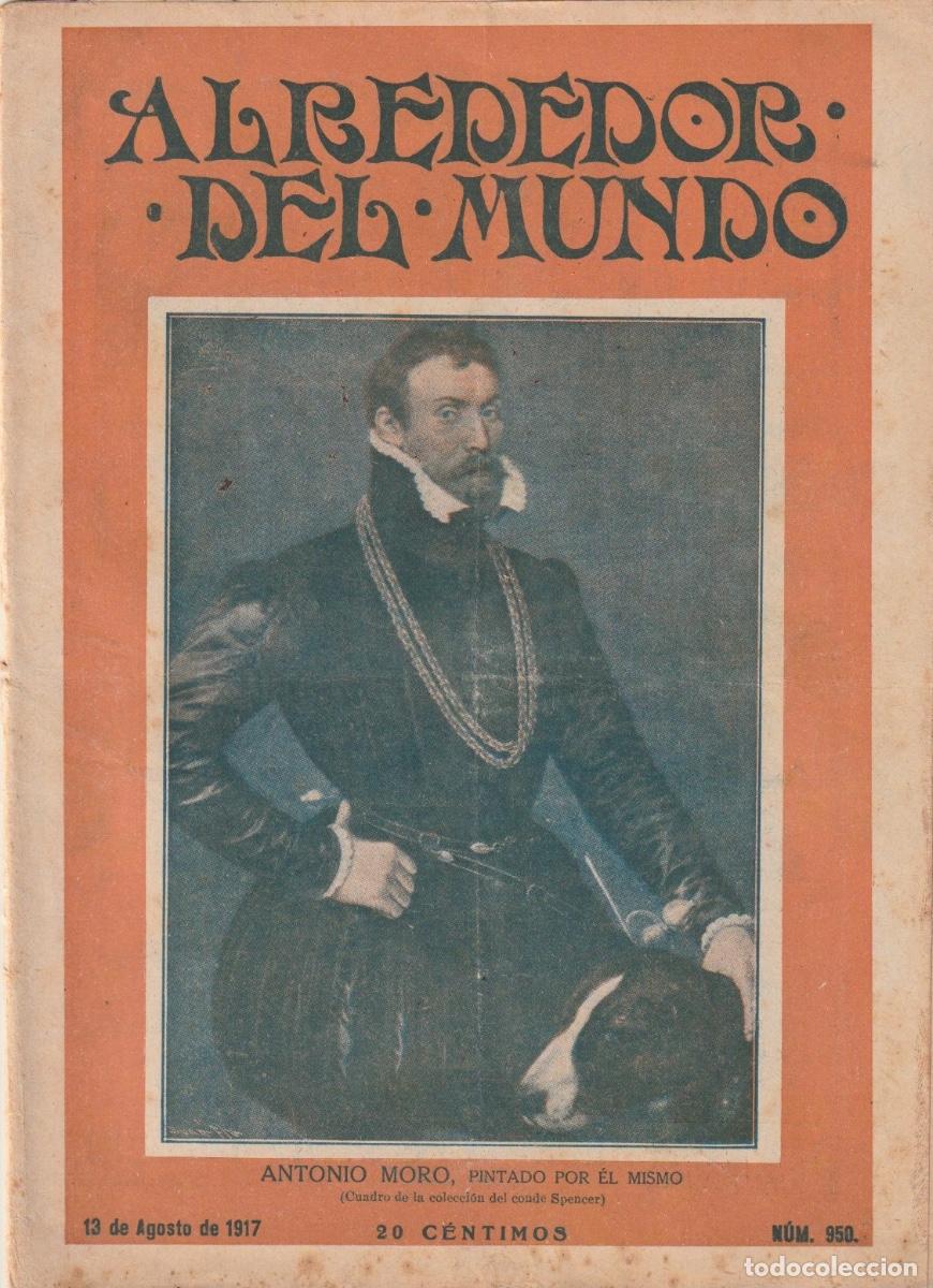 Collezionismo di Riviste e Giornali: Revista Alrededor del Mundo- 1917 * SORDOMUDOS * ARMAS ORIENTALES * C&Oacute;DIGOS CIFRADOS * MUTILADOS *