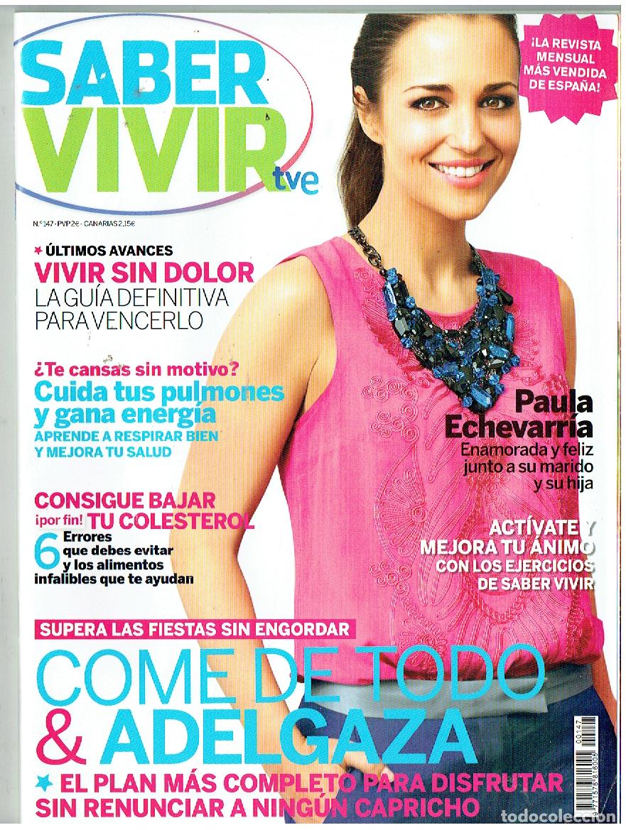 Collection Magazines and Newspapers: SABER VIVIR. N&ordm; 147. PAULA ECHEVARR&Iacute;A. (P/B76)