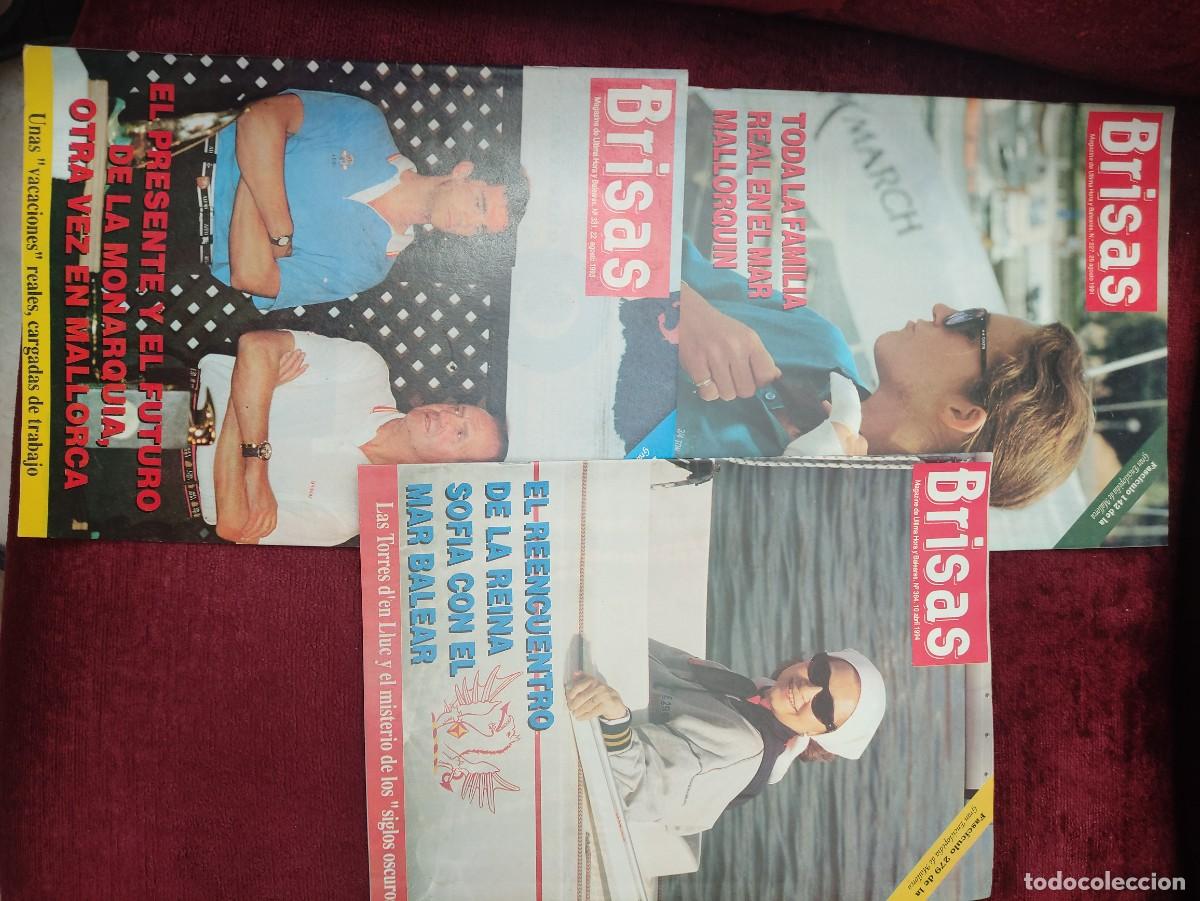 Coleccionismo de Revistas y Peri&oacute;dicos: Revistas Brisas de &Uacute;ltima Hora: la familia real en Mallorca. A&ntilde;os 1990-1994.