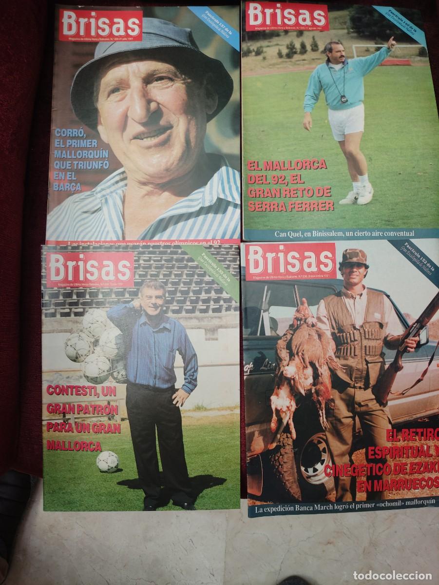 Coleccionismo de Revistas y Peri&oacute;dicos: Revistas Brisas de &Uacute;ltima Hora: Real Mallorca. A&ntilde;os 1990-1994.