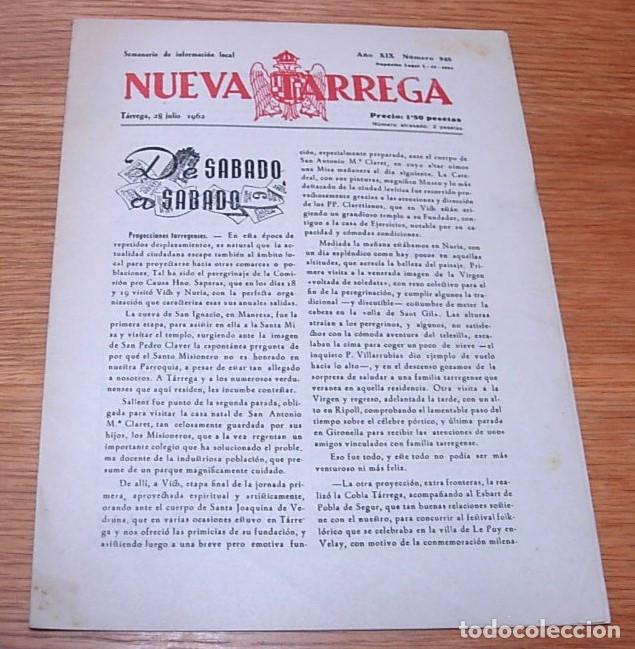Collection Magazines and Newspapers: Revista NUEVA TARREGA n&ordm; 948 Cine Majestic Chorale Universitaire de Nancy 1962 Muy buen estado Rara!