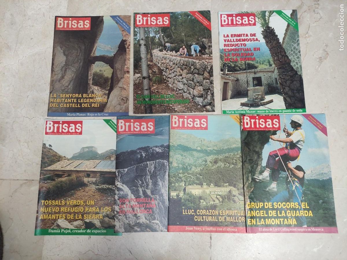 Sammeln von Zeitschriften und Zeitungen: Revistas Brisas de &Uacute;ltima Hora: Naturaleza y monta&ntilde;a.. A&ntilde;os 1990-1994.