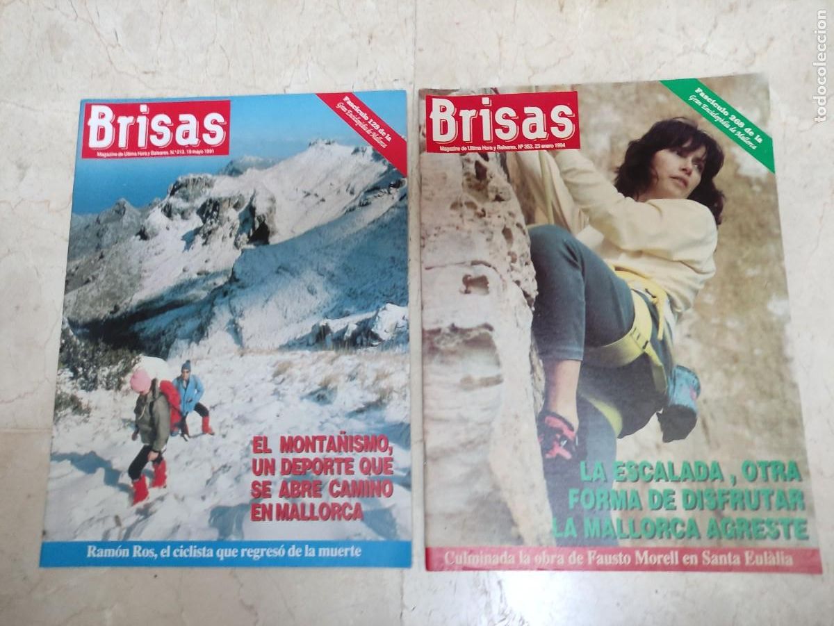 Sammeln von Zeitschriften und Zeitungen: Revistas Brisas de &Uacute;ltima Hora: deportes de monta&ntilde;a. A&ntilde;os 1990-1994.