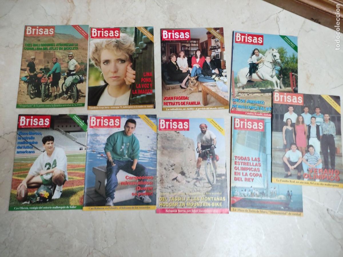 Collection Magazines and Newspapers: Revistas Brisas de &Uacute;ltima Hora: mallorquines famosos. A&ntilde;os 1990-1994.