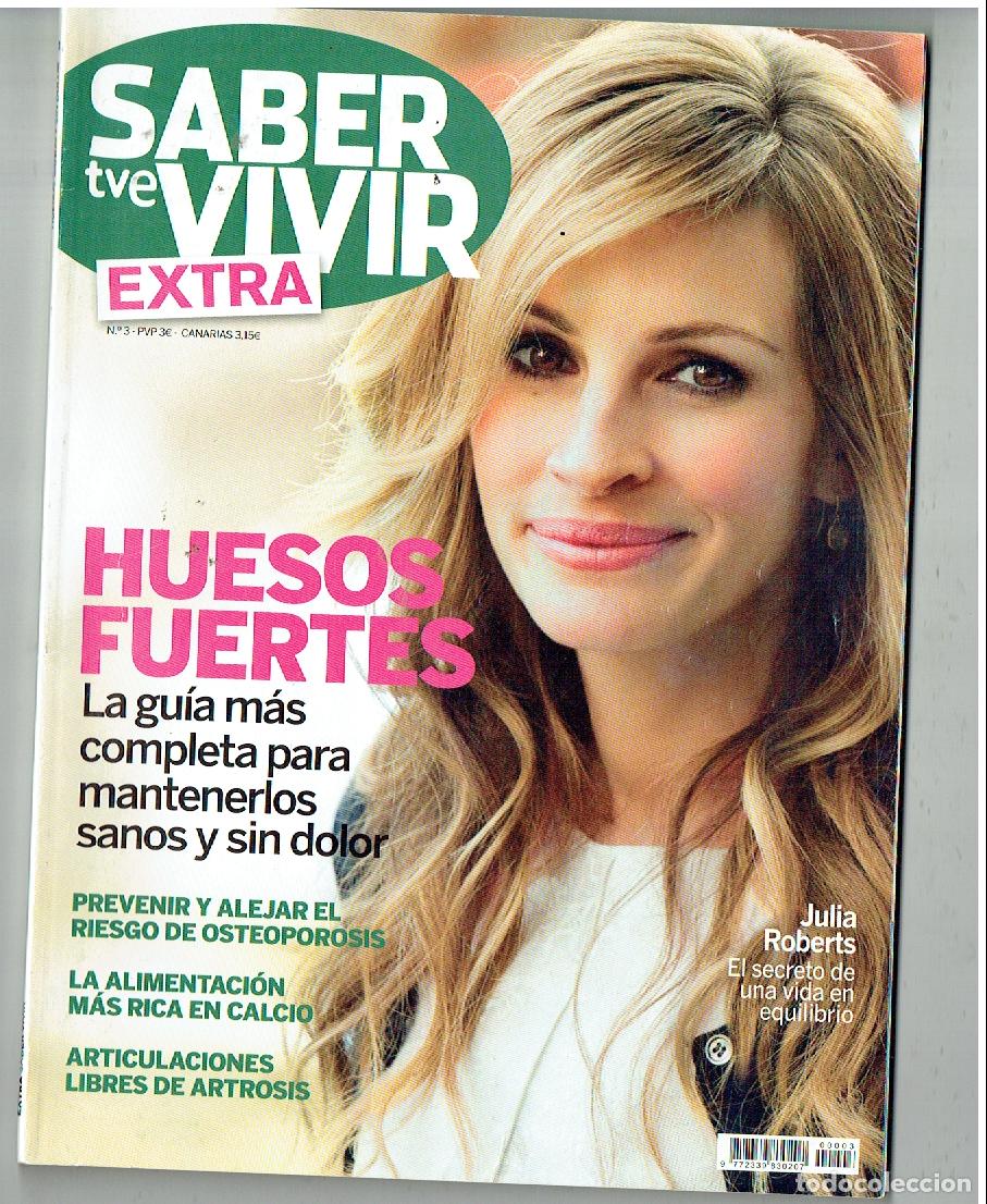 Coleccionismo de Revistas y Peri&oacute;dicos: SABER VIVIR EXTRA. N&ordm; 3. JULIA ROBERTS. (P/B76)