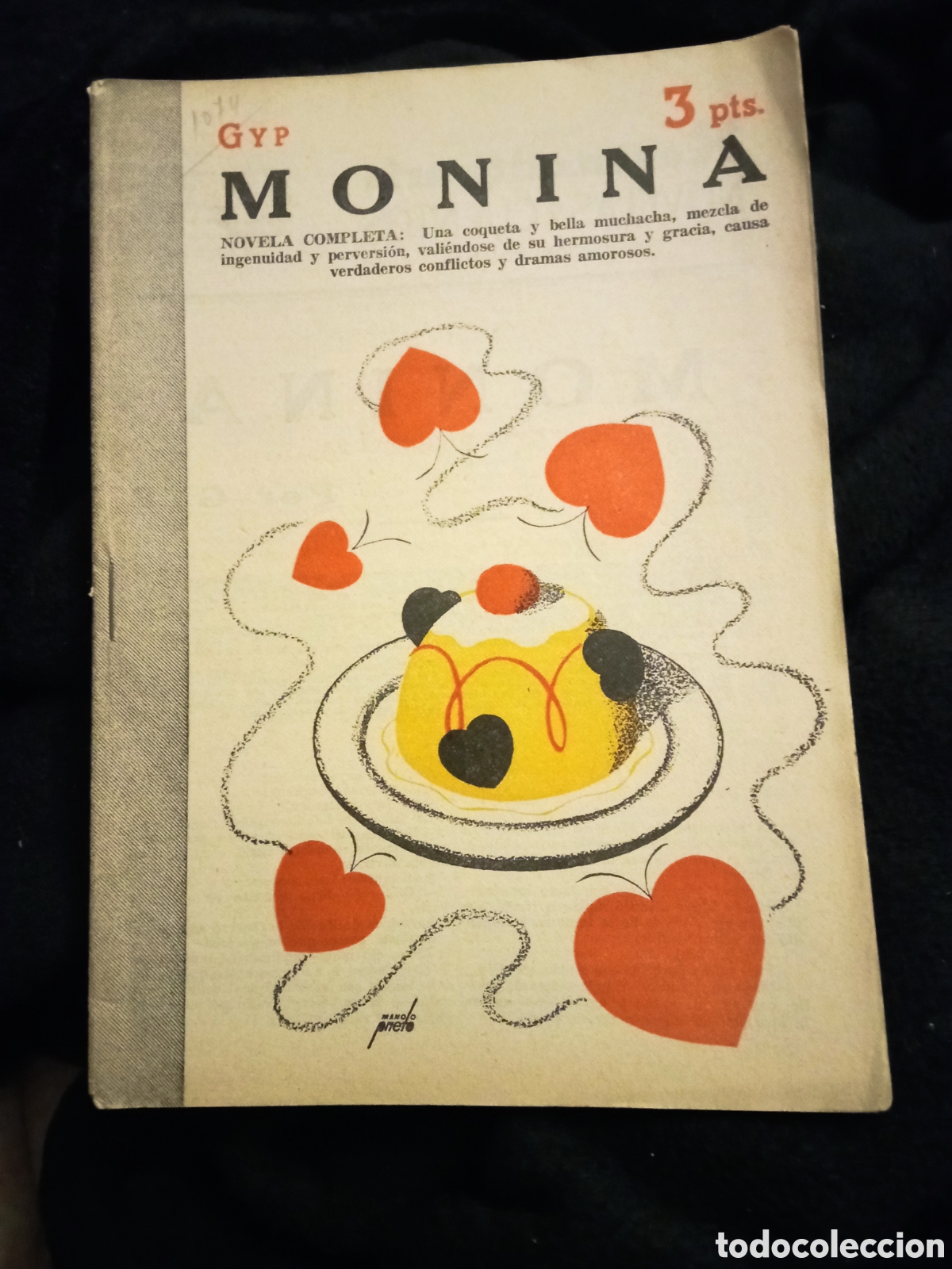Coleccionismo de Revistas y Peri&oacute;dicos: Monina, Novela Completa, Colecci&oacute;n Revista Literaria de 1951