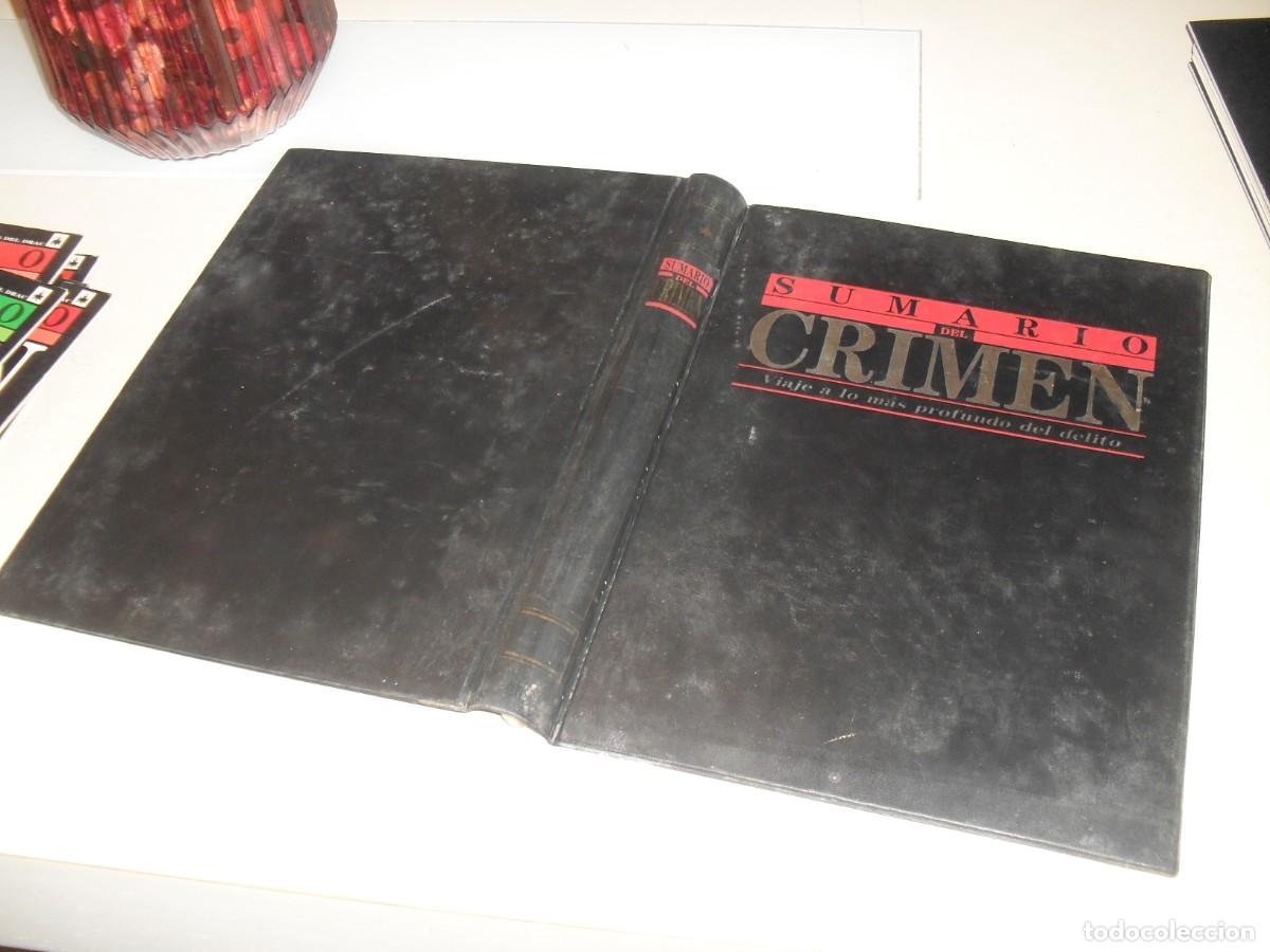 Coleccionismo de Revistas y Peri&oacute;dicos: SUMARIO DEL CRIMEN,LAS TAPAS OFICIALES,PARA ENCUADERNAR 10 FASCICULOS.JESUS DOMINGO EDITOR,1991