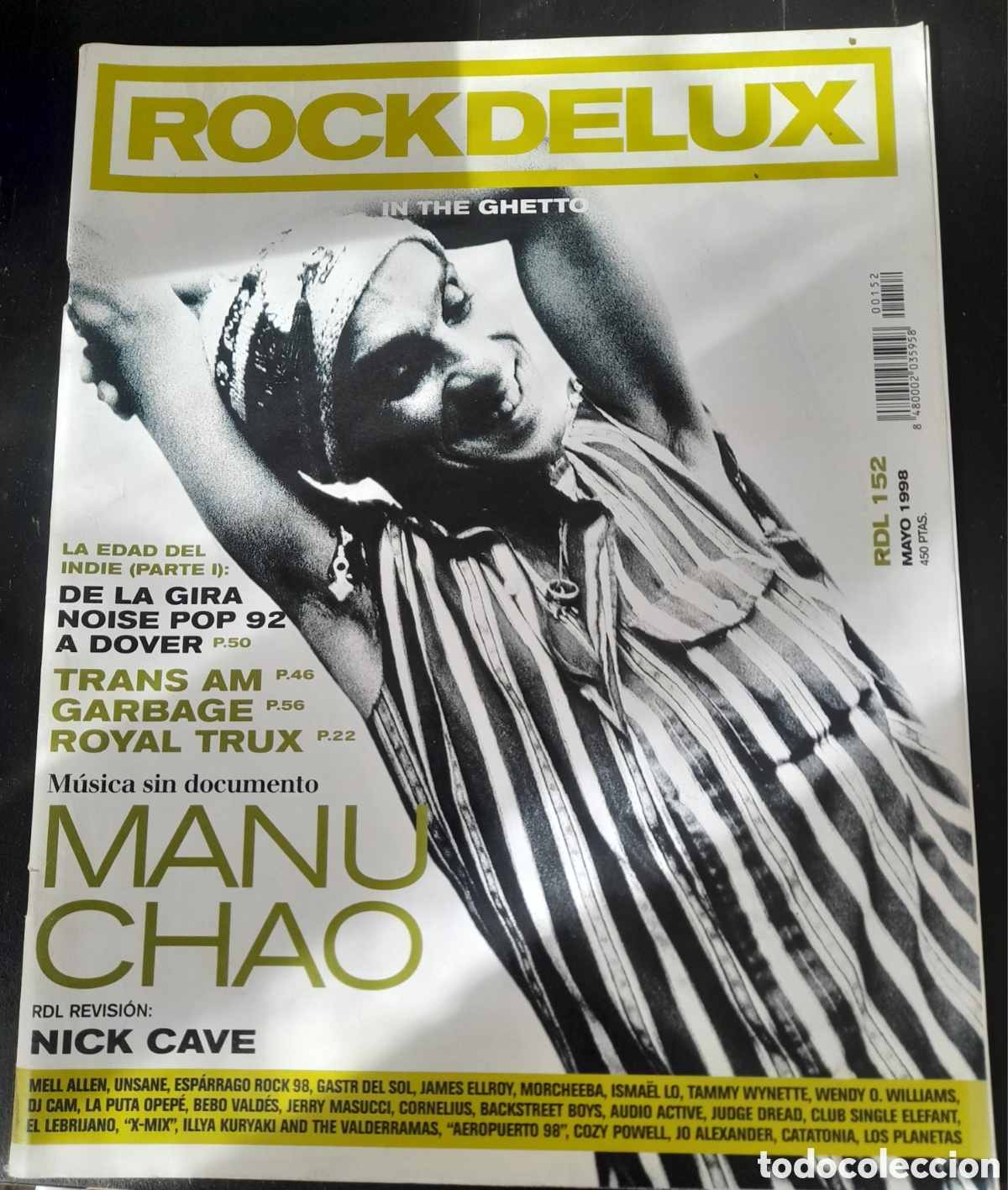 Collection Magazines and Newspapers: Manu chao - rockdelux