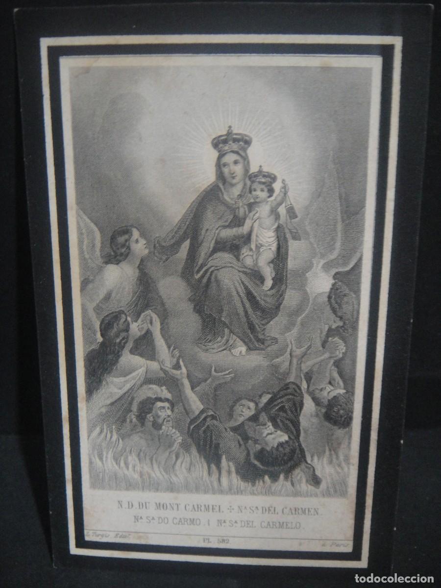 Coleccionismo de Revistas y Peri&oacute;dicos: recordatorio de defuncion - marques de oroquieta - baltierra octubre de 1892