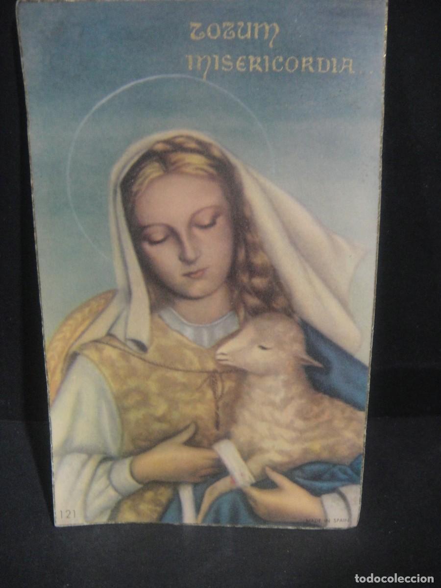 Coleccionismo de Revistas y Peri&oacute;dicos: recordatorio medalla de congregante de maria inmaculada - a&ntilde;o 1957