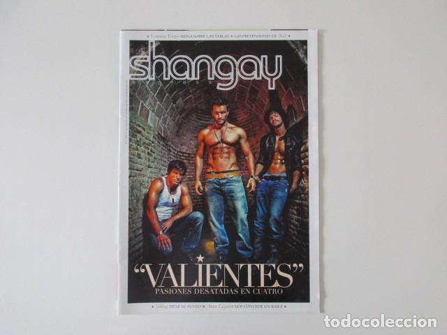 Collezionismo di Riviste e Giornali: SHANGAY N&ordm; 371 - VER&Oacute;NICA FORQU&Eacute; - IKAH - SIBLING - ANNA LIZAR&Aacute;N - VALIENTES REVISTA GAY 2010 LGTBI
