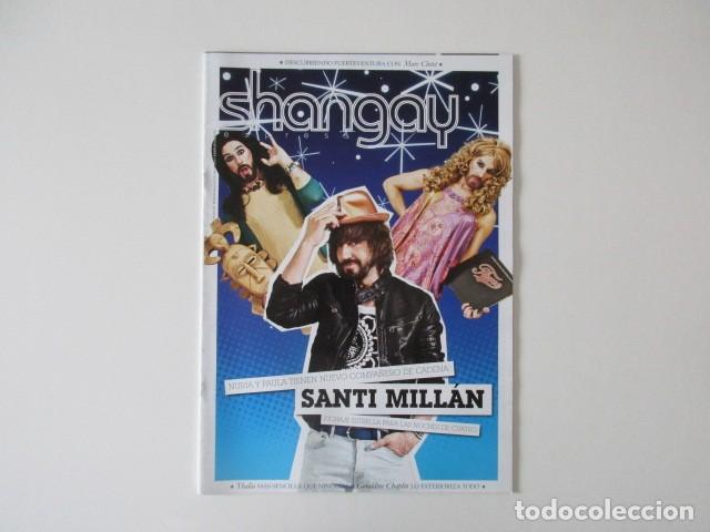 Coleccionismo de Revistas y Peri&oacute;dicos: SHANGAY N&ordm; 376 - MARC CLOTET - THAL&Iacute;A - GERALDINE CHAPLIN - SANTI MILL&Aacute;N - REVISTA GAY 2010 LGTBI