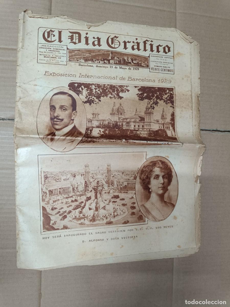 Coleccionismo de Revistas y Peri&oacute;dicos: ANTIGUA REVISTA EL DIA GRAFICO, 1929, EXPOSICION INTERNACIONAL DE BARCELONA - P12