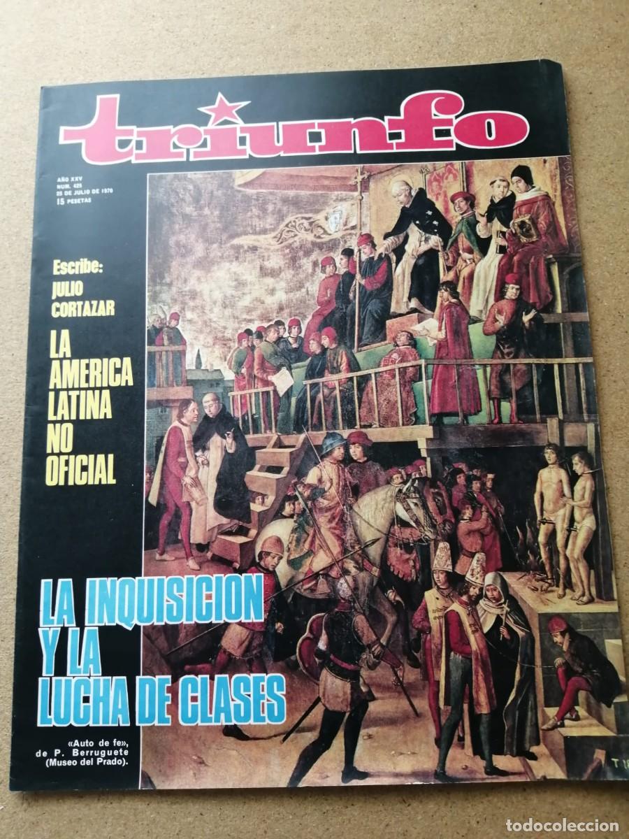 Collezionismo di Riviste e Giornali: REVISTA TRIUNFO (NUMERO 425) LA INQUISICION Y LA LUCHA DE CLASES