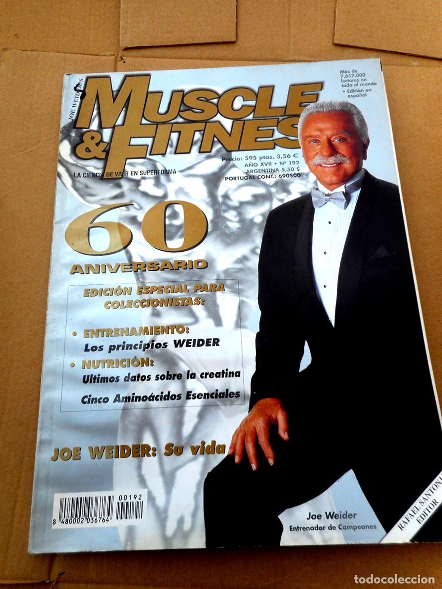 Collection Magazines and Newspapers: MUSCLE & FITNESS N&ordm;192 - ESPECIAL 60 ANIVERSARIO JOE WEIDER - (OCTUBRE 1999)