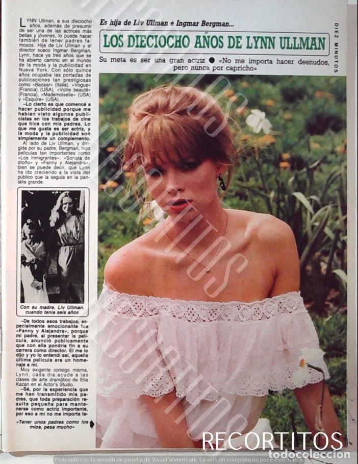 Colecionismo de Revistas e Jornais: LYNN ULLAMN LIV INGMAR BERGMAN