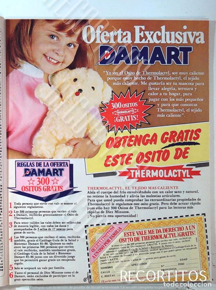 Coleccionismo de Revistas y Peri&oacute;dicos: DAMART OSITO MIMOSIN