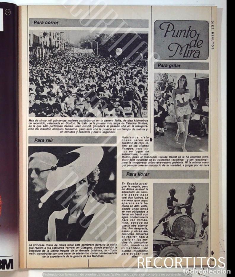 Coleccionismo de Revistas y Peri&oacute;dicos: LADY DI DIANA DE GALES DESFILE DE LENCERIA CLAUDE BARRAT