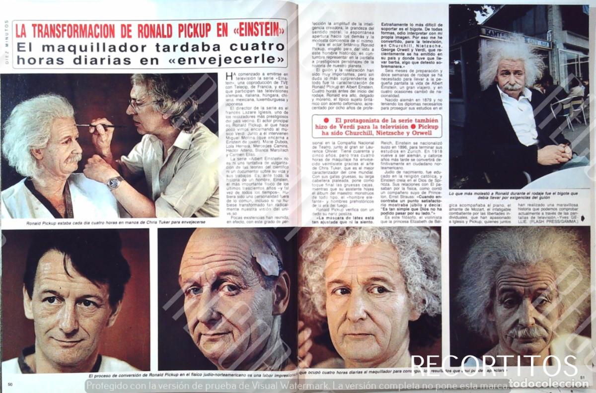 Collectionnisme de Revues et Journaux: RONALD PICKUP ES EINSTEIN
