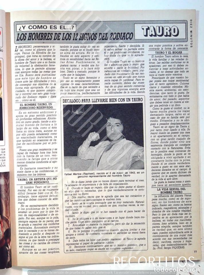 Collezionismo di Riviste e Giornali: RAPHAEL NATALIA FIGUEROA y sus hijos