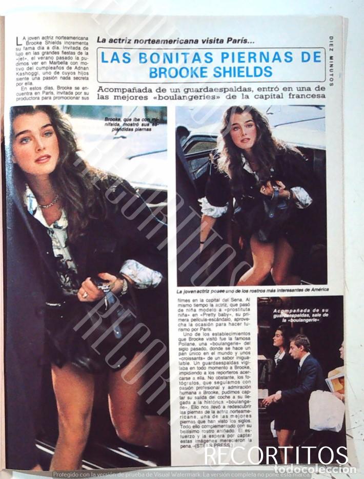 Coleccionismo de Revistas y Peri&oacute;dicos: BROOKE SHIELDS LAS PIERNAS