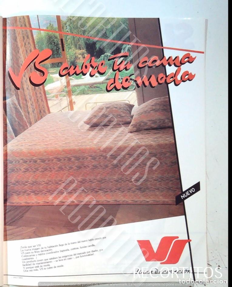 Coleccionismo de Revistas y Peri&oacute;dicos: VS DECORACION DORMITORIOS ANUNCIO PUBLICIDAD