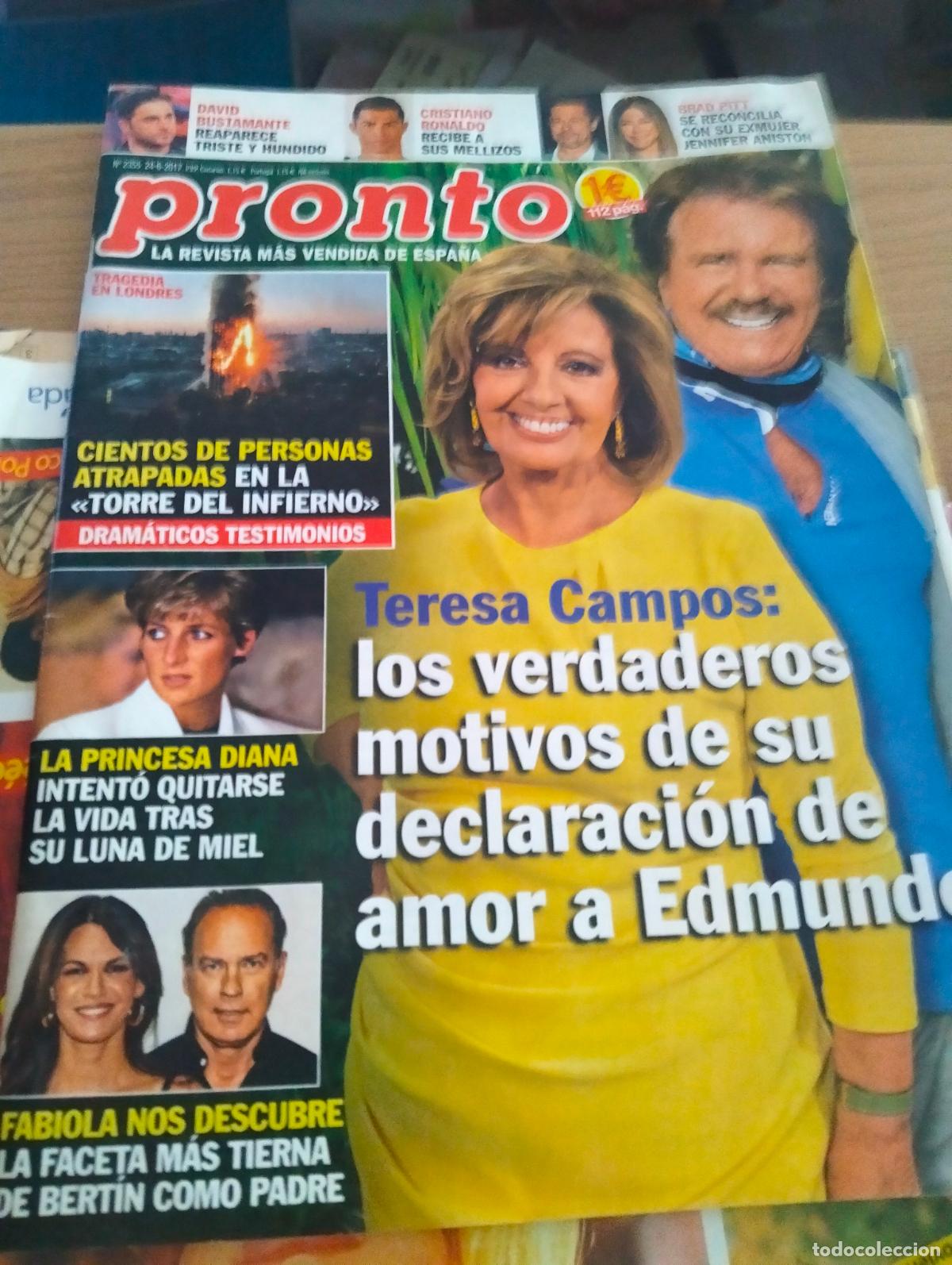 Coleccionismo de Revistas y Peri&oacute;dicos: Revista pronto teresa campos