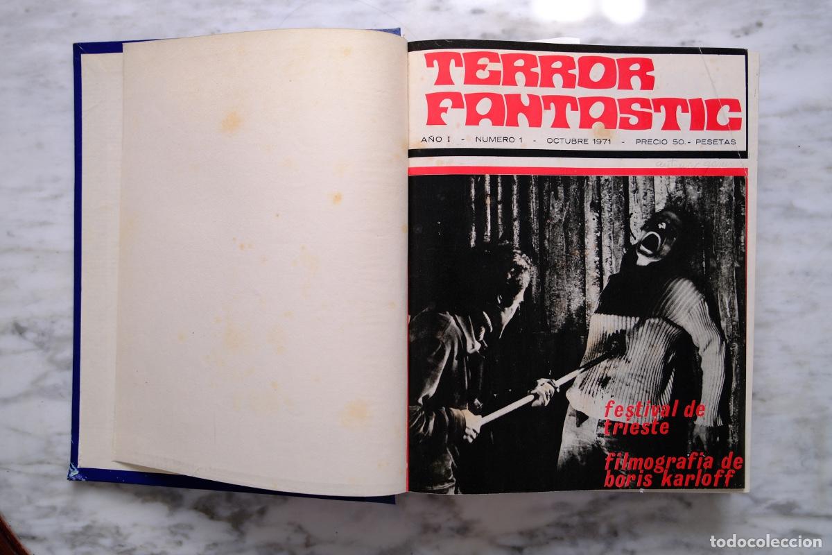 Coleccionismo de revistas y peri&oacute;dicos: Revistas Terror Fantastic &ndash; Colecci&oacute;n N&uacute;meros 1 al 13 (octubre 1971 &ndash; octubre 1972)