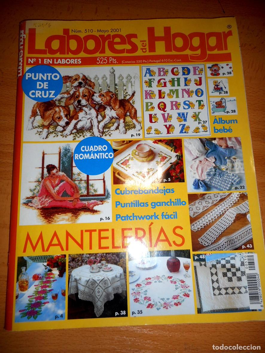 Coleccionismo de Revistas y Peri&oacute;dicos: REVISTA LABORES DEL HOGAR N&ordm;510 (MAYO 2001) -INCLUYE PATRONES-