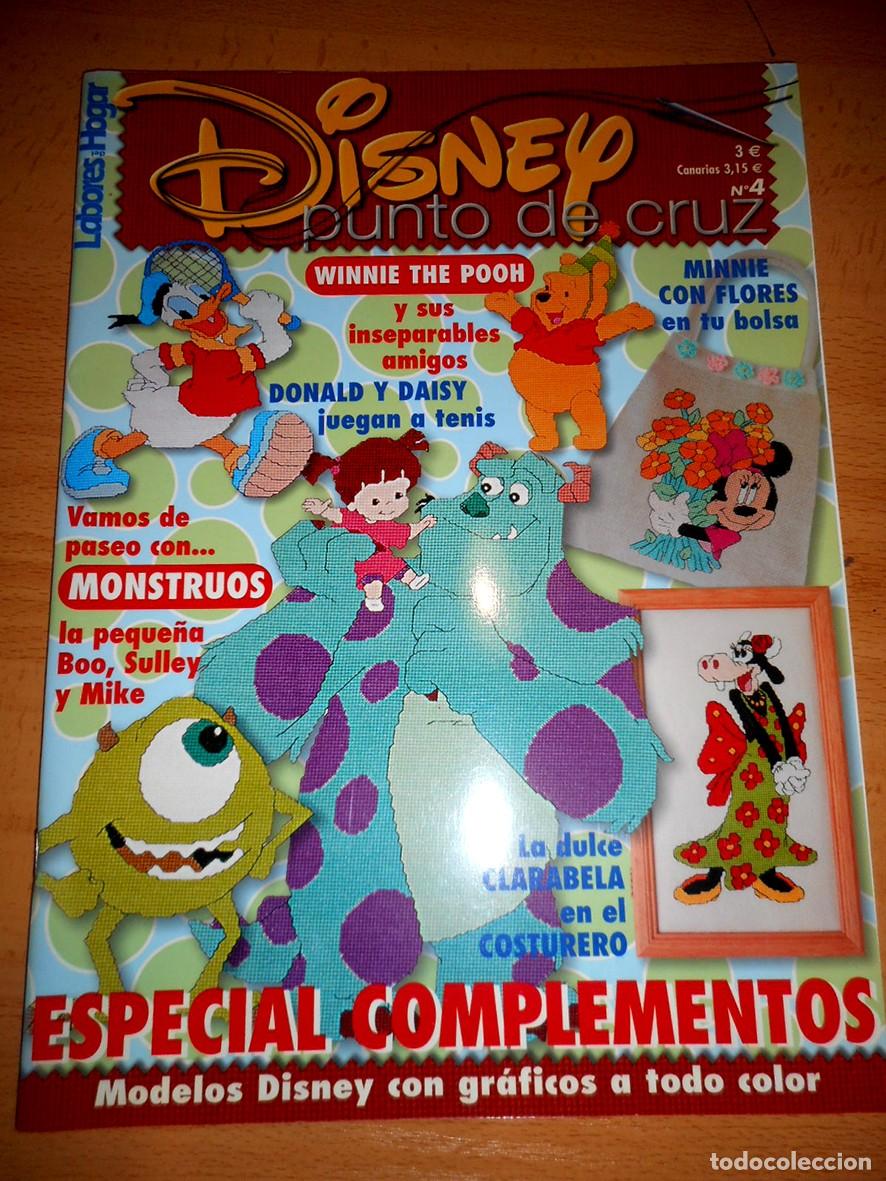 Coleccionismo de Revistas y Peri&oacute;dicos: REVISTA DISNEY PUNTO DE CRUZ N&ordm;4 (JULIO 2004) -ESPECIAL COMPLEMENTOS-