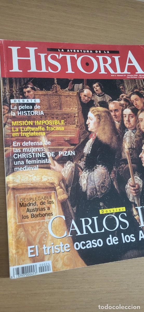 Coleccionismo de Revistas y Peri&oacute;dicos: Revista Aventura de la historia Carlos II