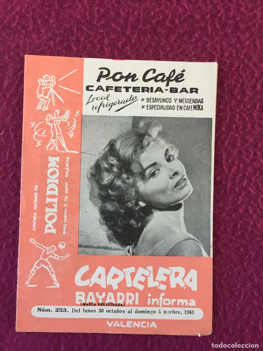 Coleccionismo de Revistas y Peri&oacute;dicos: CARTELERA BAYARRI N&ordm; 253 - SCILLA GABEL EN PORTADA - A&Ntilde;O 1961 - CINE - TEATRO - TVE ...