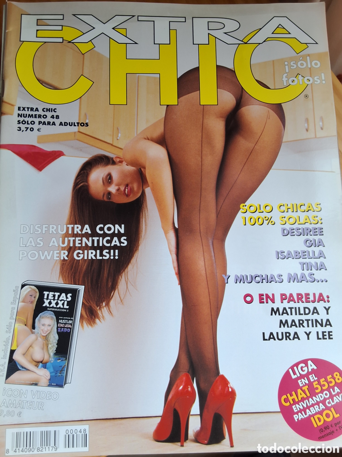 Collezionismo di Riviste e Giornali: Chic extra revista erotica espa&ntilde;ola desnudos mujeres 48 (2003/3) Desiree Lacey Laura