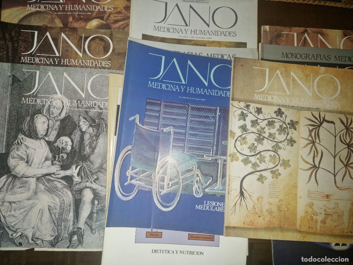 Coleccionismo de Revistas y Peri&oacute;dicos: REVISTA JANO MEDICINA Y HUMANIDADES, 11 revistas, a&ntilde;os 80
