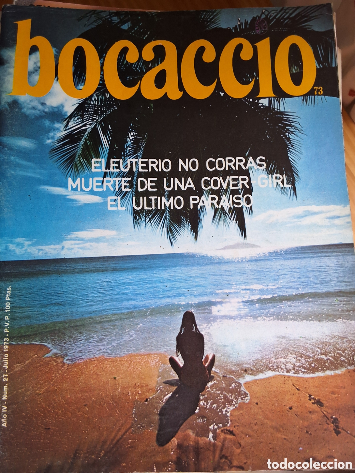 Collection Magazines and Newspapers: Bocaccio 73 revista espa&ntilde;ola actualidad n&uacute;mero 27 a&ntilde;o 1973 julio